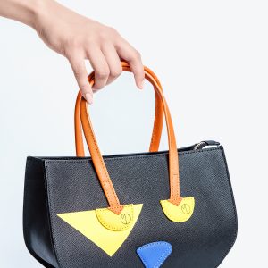 Black barbie - Luxury Leather Handbag