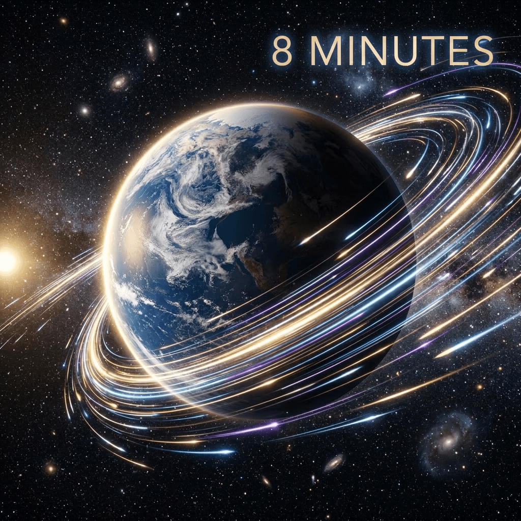 The Journey of Light: 8 Minutes from Sun to Earth Explained
