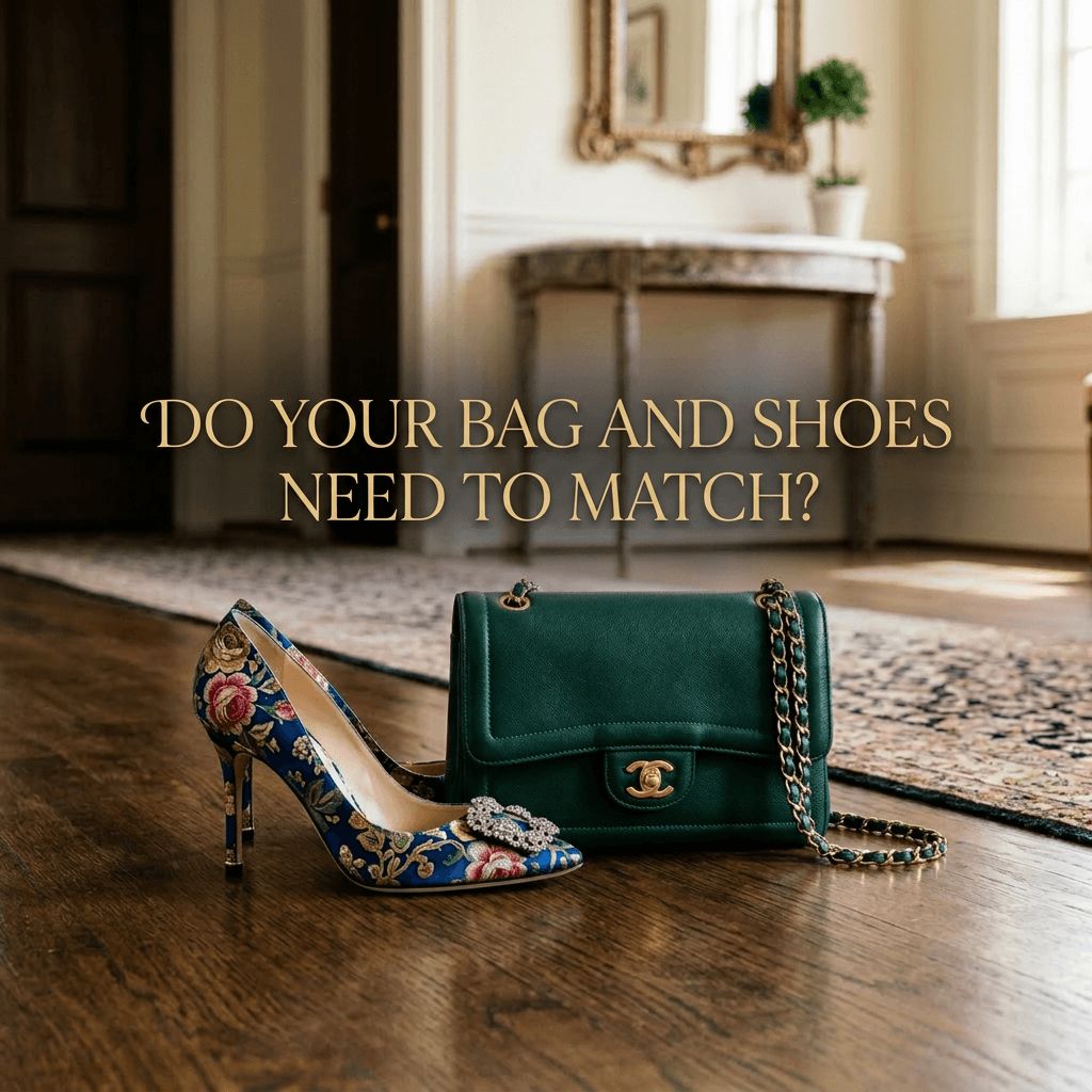 Do Your Bag And Shoes Need To Match?